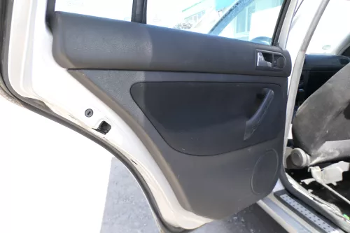 1x VW Golf 4 1J Kombi Türverkleidung Verkleidung Tür hinten links schwarz  (174991)