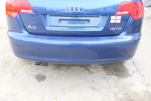 Audi A3 8P Stoßstange Stoßfänger hinten 4/5-Türer blau LZ5C