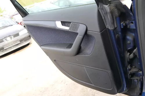 1x Audi A3 8P Türverkleidung Verkleidung Tür hinten links 4/5-Türer schwarz (175037)