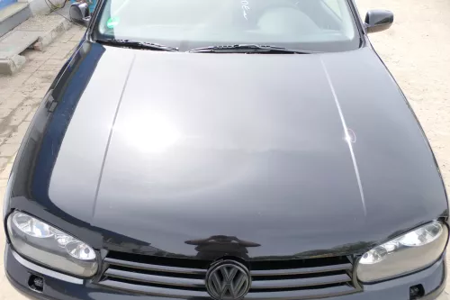 VW Golf 4 Motorhaube Haube Klappe vorne schwarz L041 (175124)