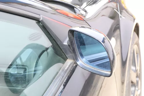 Golf 4 Bora elektrischer Spiegel vorne rechts Außenspiegel schwarz L041 Glas (175132)