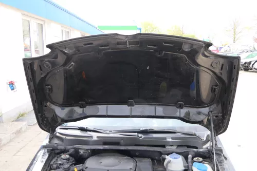 VW Lupo Motorhaube Klappe Frontklappe Haube vorne schwarz L041 uni  (175156)