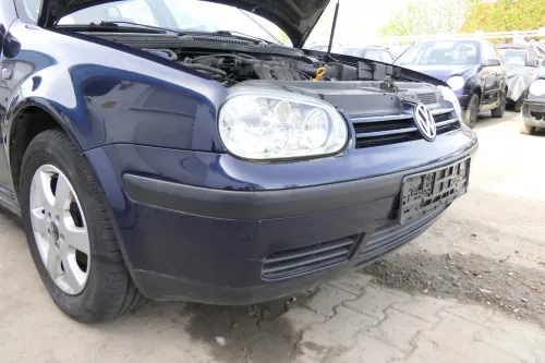 VW Golf 4 1J Stoßstange vorne Stoßfänger vorn blau LC5H (175238)