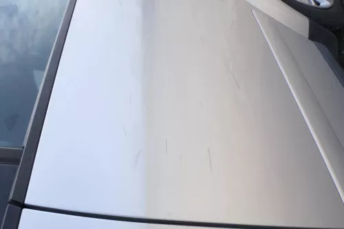 Audi A2 8Z Tür Türblatt hinten links silber LY7W - ohne Anbauteile (175264)