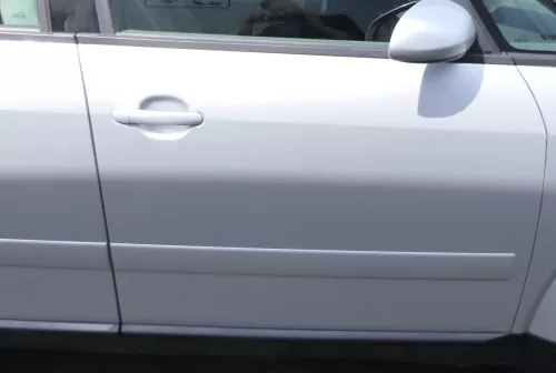 Audi A2 8Z Tür nur das Türblatt vorne rechts LY7W silber 