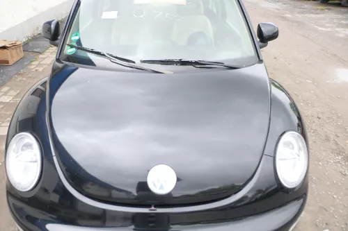 VW New Beetle 9C Motorhaube Klappe vorne schwarz L041  (175352)