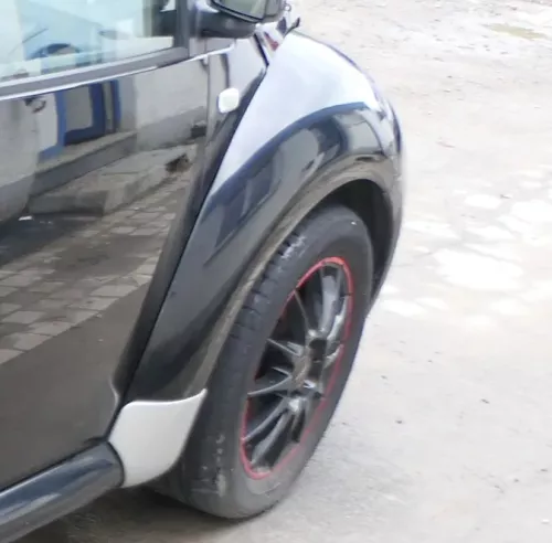 VW New Beetle 9C Kotflügel vorne rechts schwarz L041 1C0821104H (175355)
