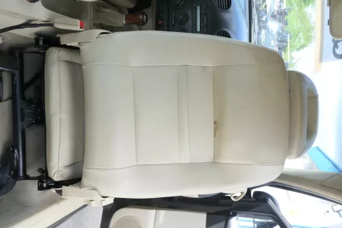 VW New Beetle 9C Teppich Innenraumteppich Innen Bodenbelag creme beige besch (175392)