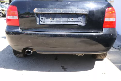 Audi A4 B5 Limousine Limo Stoßstange hinten Heckstoßstange schwarz LY9B Facelift (175441)