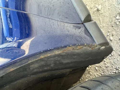 Audi A3 8L Kotflügel vorne links blau LZ5K (175460)