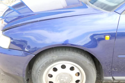 Audi A3 8L Kotflügel vorne links blau LZ5K 