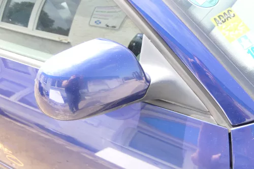 Audi A3 8L elektrischer Spiegel Außenspiegel rechts blau LZ5K + Glas (175465)