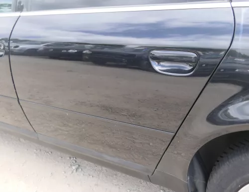 Audi A6 4B C5 Tür Türblatt hinten links nur Türblatt schwarz LN4J (175624)