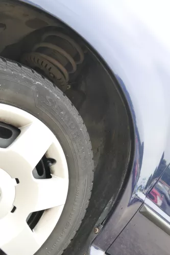 Skoda Fabia 6Y Kotflügel vorne links blau LF5U auch Kombi  (175732)