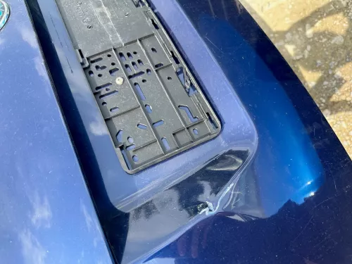 Skoda Fabia 6Y Combi Kombi Heckklappe Kofferraumklappe Klappe blau LF5U - DELLE! (175737)
