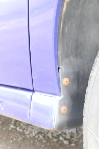 VW Polo 6N 6N1 Kotflügel vorne rechts LD5D blau lila  (175889)