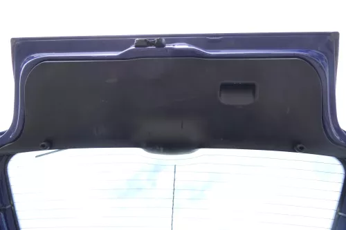 VW Polo 6N Heckklappe Klappe hinten Kofferraumklappe mit Scheibe blau LD5D (175893)