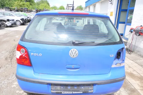VW Polo 9N Fun Heckklappe Kofferraumklappe Klappe hinten blau LA5F (175906)