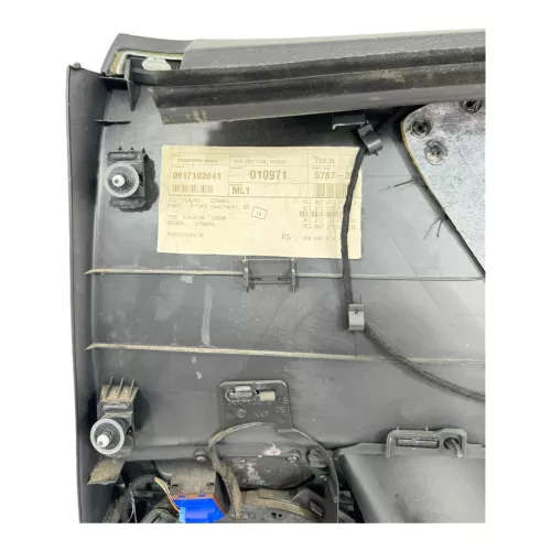 VW Passat 3C Variant 1x Türverkleidung Verkleidung Tür vorne links schwarz (175961)