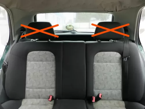 Fabia 6Y Combi Rückbank Rücksitzbank Sitz Rücksitz hinten schwarz silbergrau