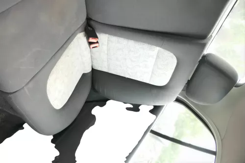 Fabia 6Y Combi Rückbank Rücksitzbank Sitz Rücksitz hinten schwarz silbergrau (176186)