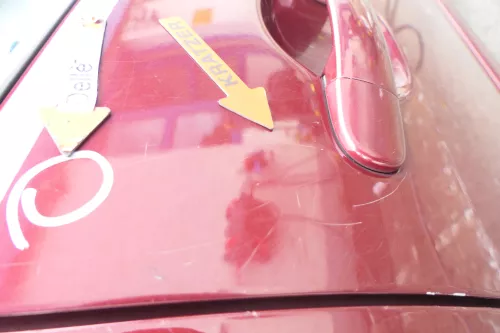 VW Polo 9N 9N3 Tür vorne rechts Beifahrertür 4/5-Türer rot LC3R ohneAnba (176366)