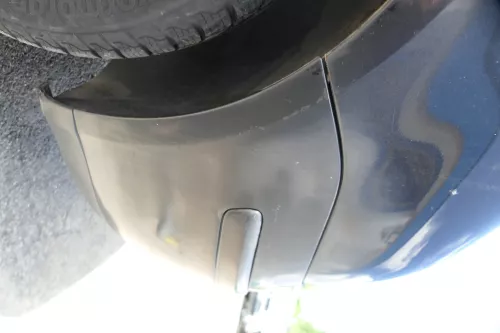VW Polo 9N Stoßstange Frontstoßstange vorne schwarz LC9Z SWR (176393)