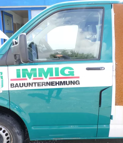 VW T5 T6 Tür vorne links Fahrertür grün weiß (ohne Anbauteile) Facelift (176400)