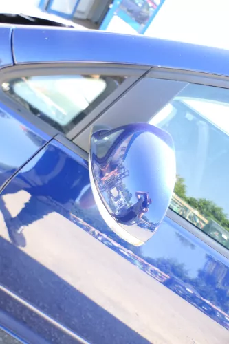 Golf 5 5M Plus elektrischer Spiegel Außenspiegel links Blinker blau LD5Q memory (176484)