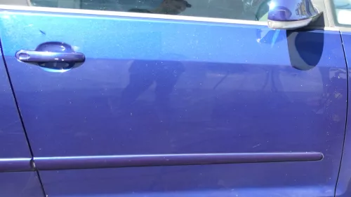 VW Golf Plus 5M Tür vorne rechts Beifahrertür blau LD5Q nur Türblatt (176491)