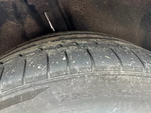 4X A4 8E A3 8P Alufelgen 225/45 ZR17 94Y Sommerreifen Reifen 4-6mm 8P0601025C (176539)