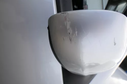 Golf 4 Bora elektrischer Spiegel vorne rechts Außenspiegel grau silber LA7W Glas (176622)
