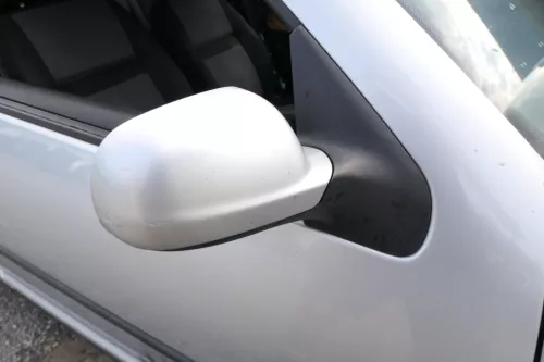 Golf 4 Bora elektrischer Spiegel vorne rechts Außenspiegel grau silber LA7W Glas (176622)