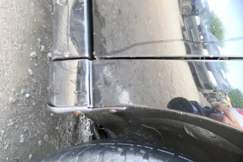 VW Polo 6N2 Kotflügel vorne rechts schwarz L041 (bis untern Schweller (176640)