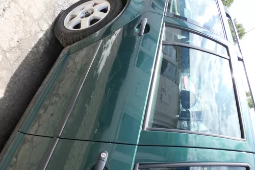 VW Golf 4 Bora Tür hinten rechts nur Kombi / Variant grün LC6M - ohne Anbauteile (176675)