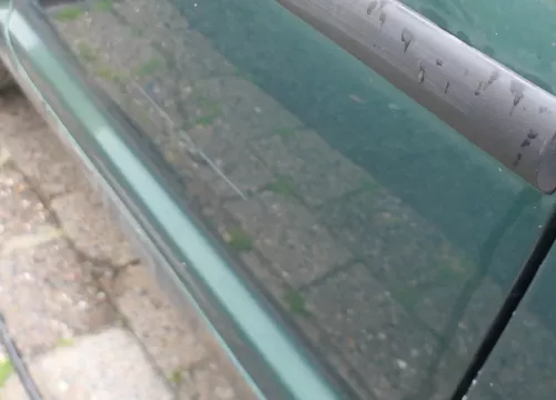 VW Golf 4 Bora Tür hinten rechts nur Kombi / Variant grün LC6M - ohne Anbauteile (176675)