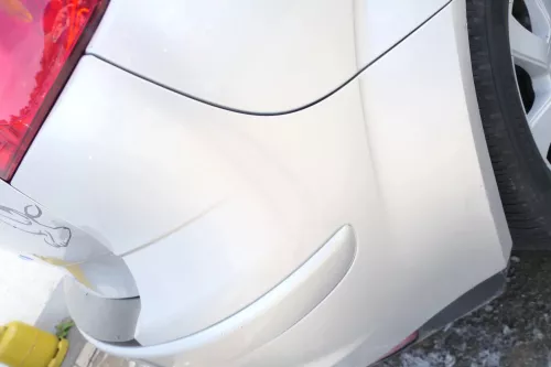 Seat Altea 5P Stoßstange hinten Heckstoßstange Stoßfänger grau silber LS7N (176745)