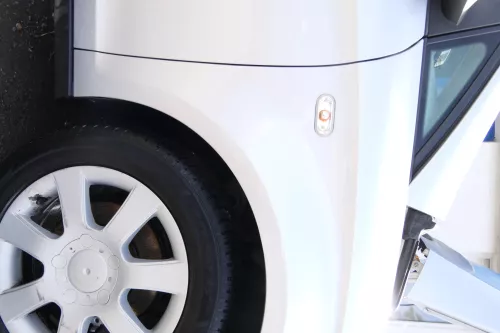 Seat Altea 5P Kotflügel vorne rechts grau silber LS7N (176755)