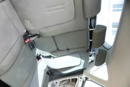 Altea 5P XL Sitz Sitze hinten Rückbank Rücksitzbank 3 Punkt Lehne quarzgrau (176791)