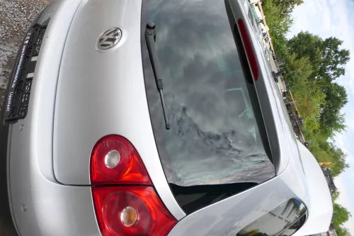 VW Golf 5 1K Limousine Stoßstange hinten Heckstoßstange silber LA7W PDC (176944)
