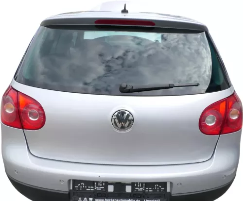 VW Golf 5 1K Limousine Stoßstange hinten Heckstoßstange silber LA7W PDC (176944)