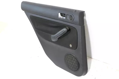 1x VW Golf 4 1J Kombi Türverkleidung Verkleidung Tür hinten links schwarz (177108)