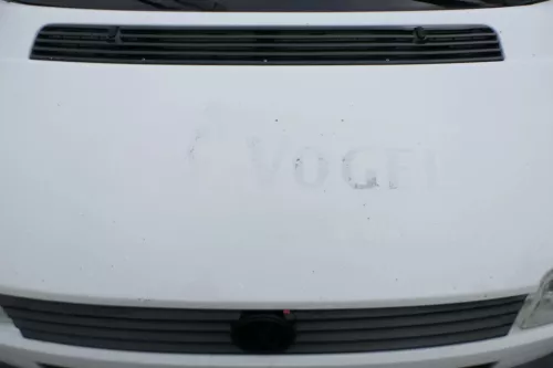 VW T4 Transporter Pritsche Motorhaube Haube Klappe vorne weiß R902 Kurze AC0 (177118)