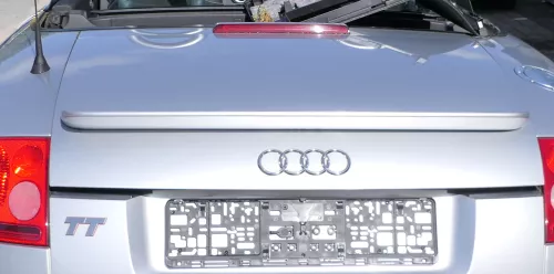 Audi TT 8N Roadster Heckklappe Kofferraumklappe Klappe Spoile hinten silber LY7W (177204)