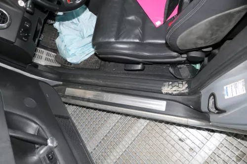 2x Audi TT 8N Einstiegsleisten rechts + links vorne S-line Leisten (177305)