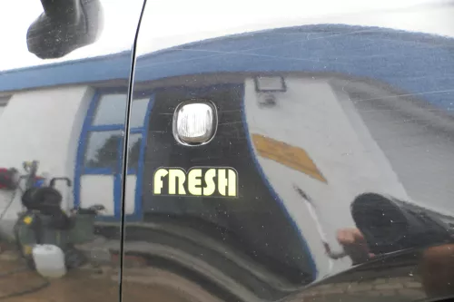 Skoda Fabia 5J Roomster  Kotflügel vorne rechts schwarz LF9R auch Kombi (177410)