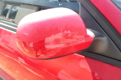 VW Passat 3B 3BG elektrischer Spiegel Außenspiegel rechts Glas rot LY3D (177559)