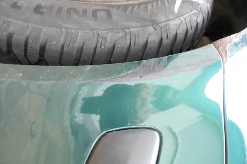 VW Golf 4 1J Stoßstange vorne Stoßfänger vorn grün LC6M (177628)