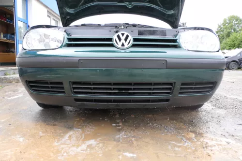 VW Golf 4 1J Stoßstange vorne Stoßfänger vorn grün LC6M (177628)