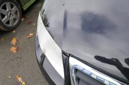 VW Passat 3C Motorhaube Klappe vorne vorn Haube schwarz LC9X deepblack öö (177820)